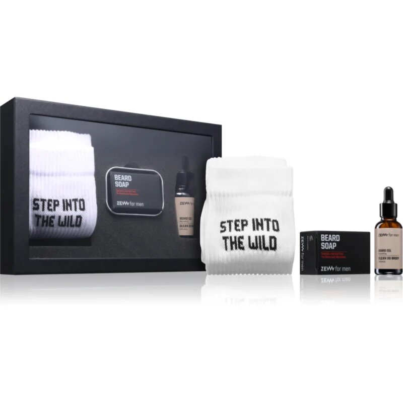 Zew For Men GIFTSET Wild Lumberjack set - with Beard Balm set cadou pentru barbati