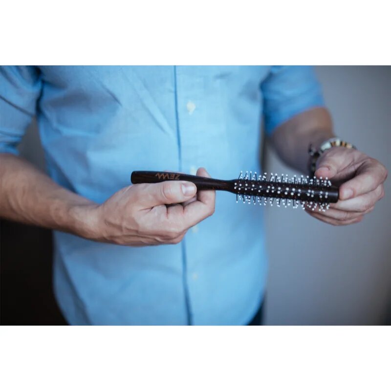 Zew For Men Roller brush pentru par si barba 1 buc
