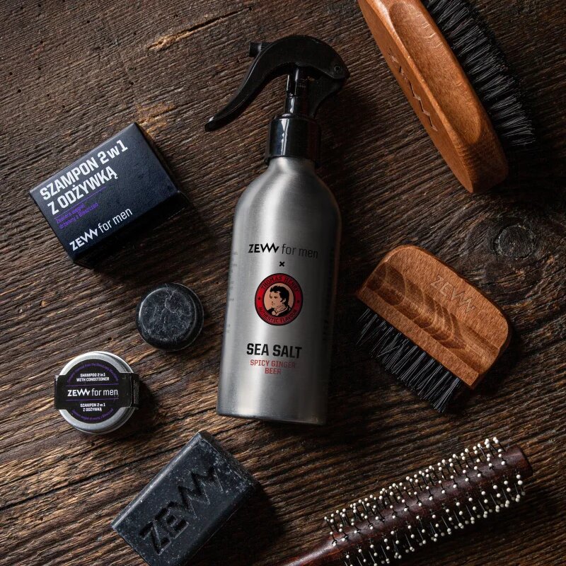 Zew For Men SEA SALT HAIR SPRAY Thomas Henry with lineseed oil spray cu sare pentru barbati 240 ml