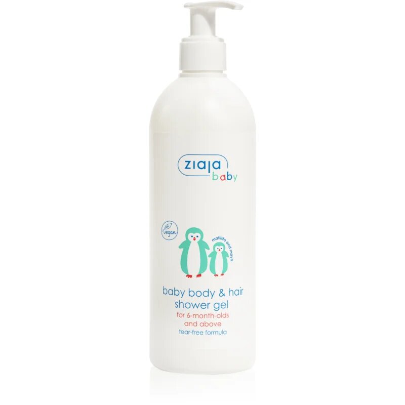 Ziaja Baby gel de dus pentru corp si par 2 in 1 400 ml