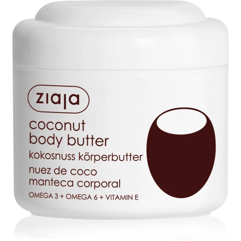 Ziaja Coconut unt pentru corp hranitor 200 ml