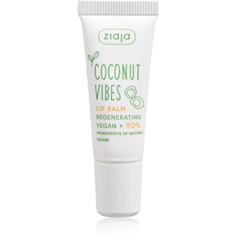 Ziaja Coconut Vibes balsam de buze efect regenerator 10 ml