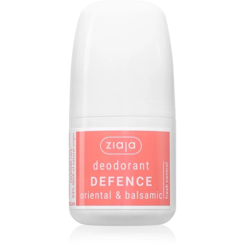 Ziaja Deodorant Defence deodorant roll-on parfum Oriental & Balsamic 60 ml