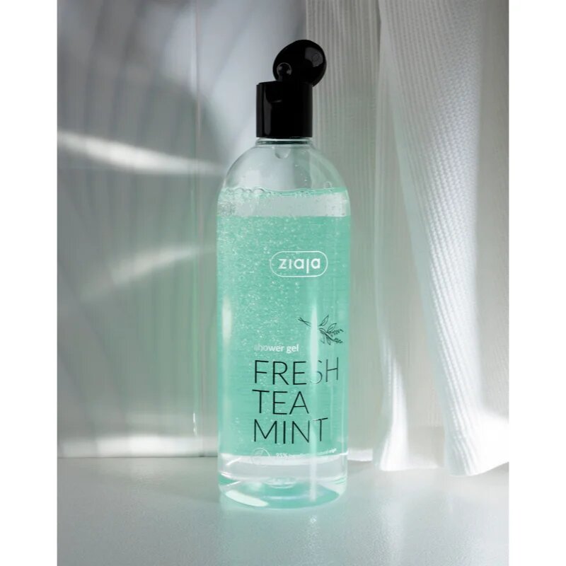 Ziaja Fresh Tea Mint gel de dus revigorant 500 ml