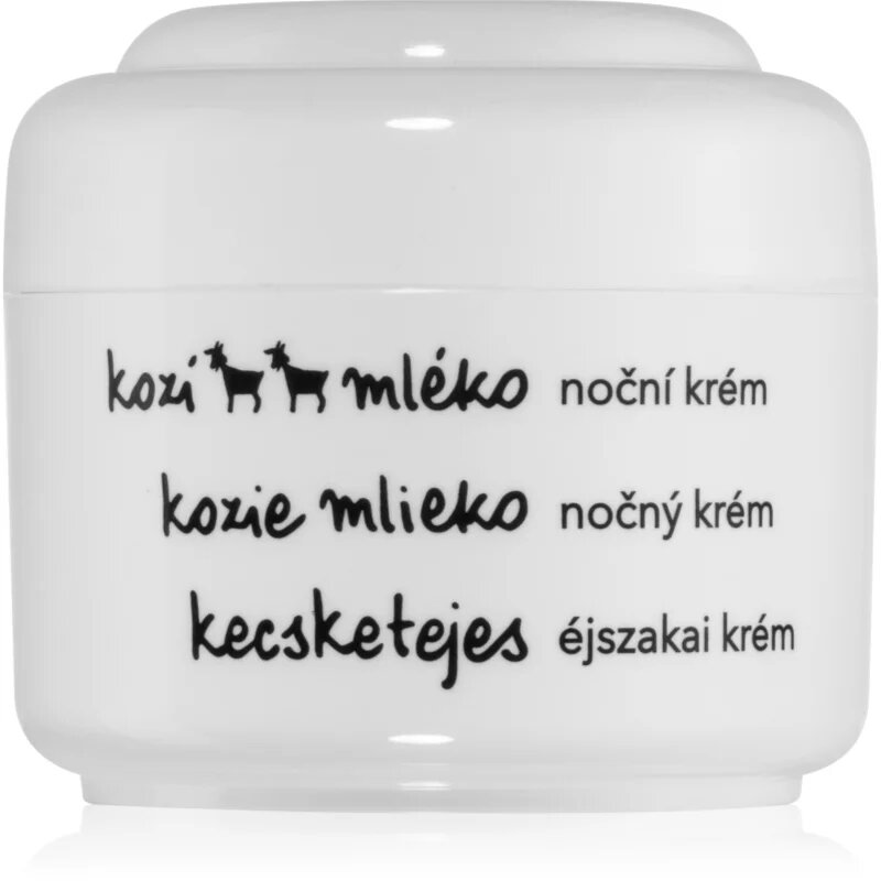 Ziaja Goat's Milk crema de noapte nutritiva pentru tenul uscat 50 ml