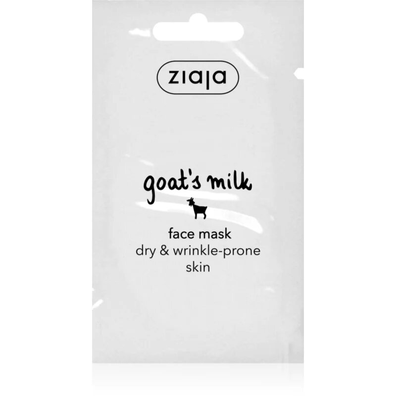 Ziaja Goat's Milk masca pentru tenul uscat 7 ml