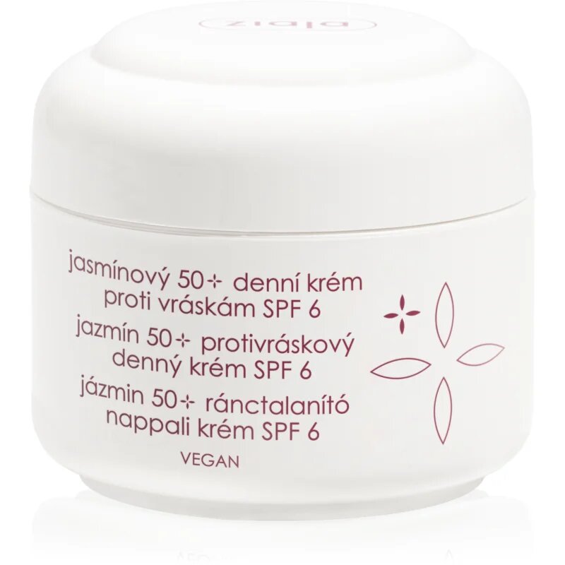 Ziaja Jasmine crema de zi anti-rid SPF 6 50 ml