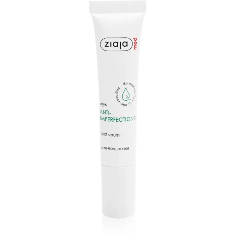 Ziaja Med Anti-Imperfections tratament topic pentru acnee pe fata decolteu si spate 15 ml