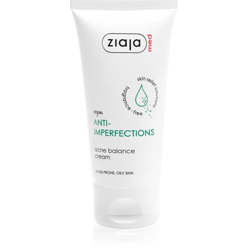 Ziaja Med Anti-Imperfections tratament topic pentru acnee pentru fata si corp 50 ml