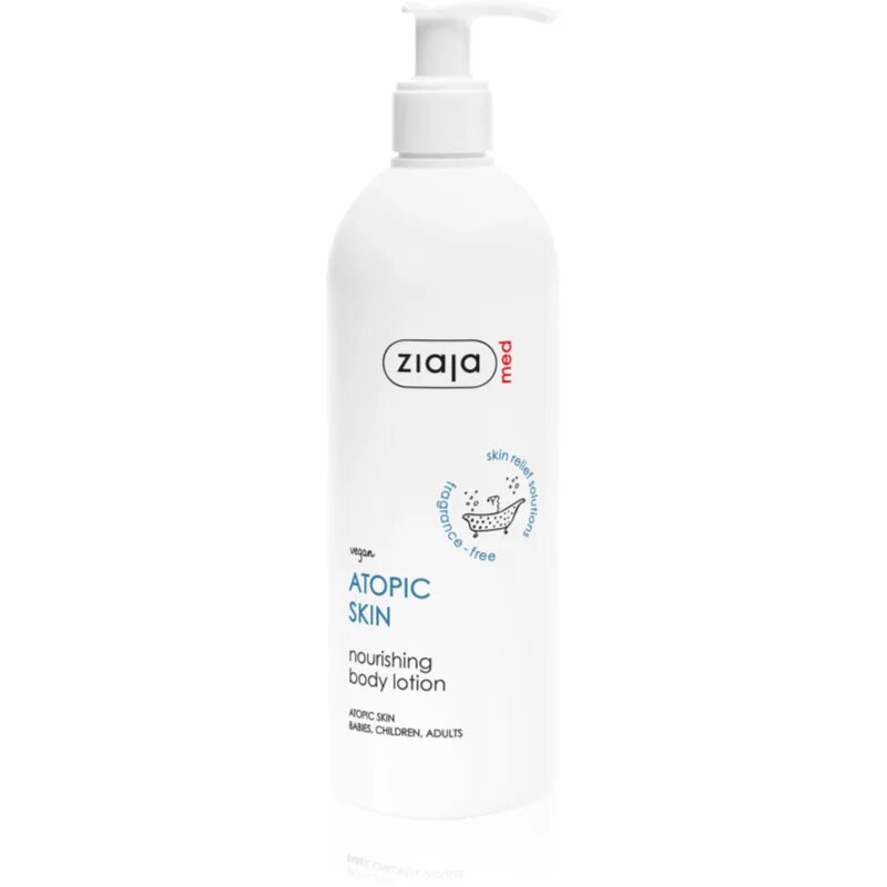 Ziaja Med Atopic Skin lotiune hidratanta pentru piele atopica destinata copiilor si adultiilor 400 ml