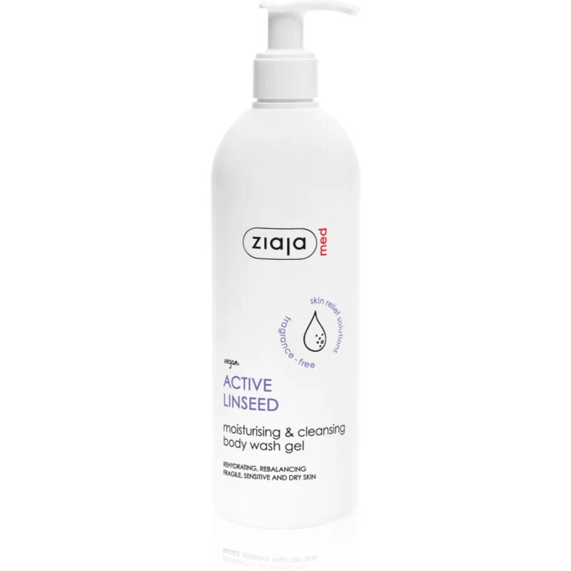 Ziaja Med Linseed gel de duș 400 ml