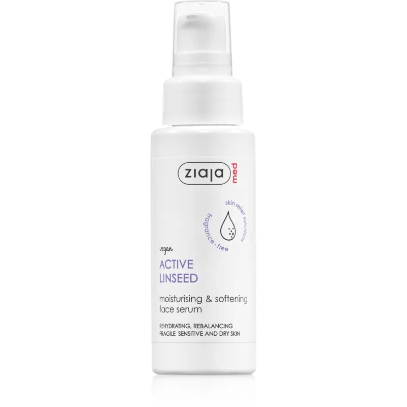 Ziaja Med Linseed ser de piele intens hidratant 50 ml