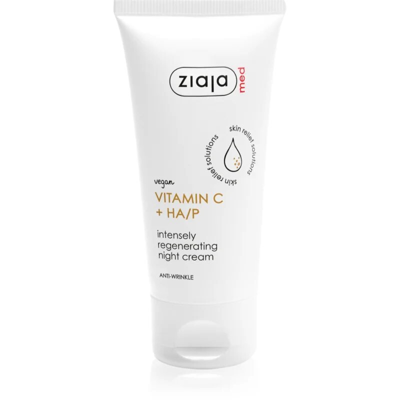 Ziaja Med Vitamin C cremă de noapte antioxidantă cu efect de regenerare 50 ml