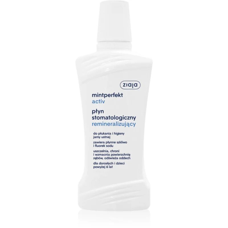 Ziaja Mintperfect Activ Apa de gura remineralizantăputernica 500 ml