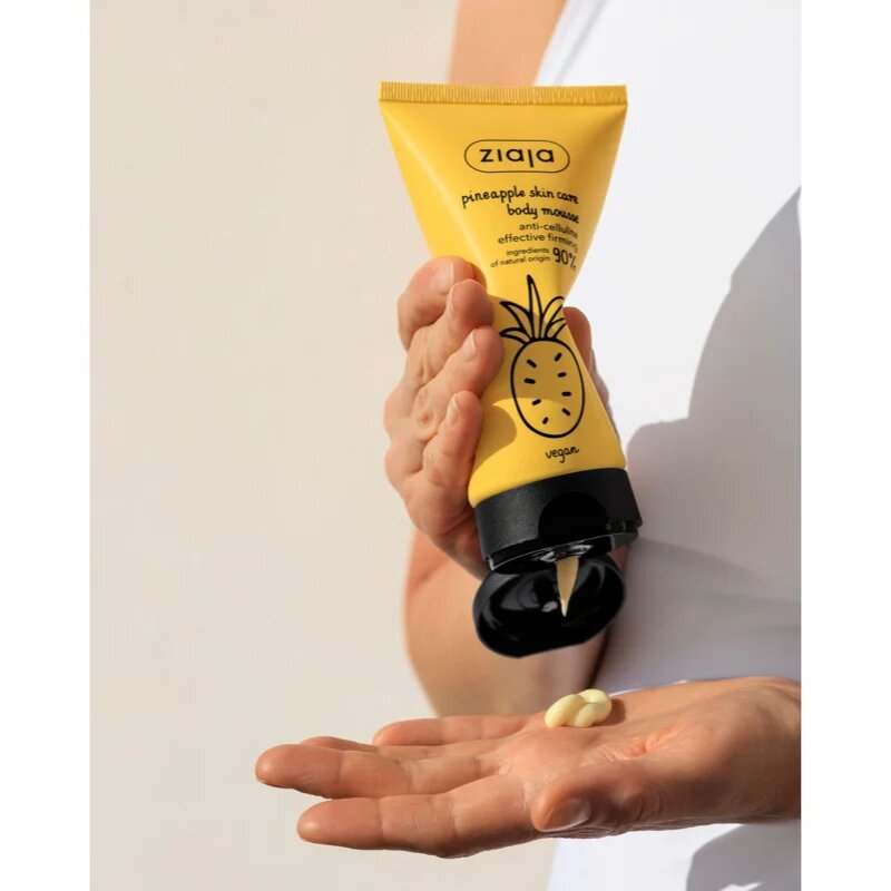 Ziaja Pineapple spuma de corp pentru celulită 160 ml