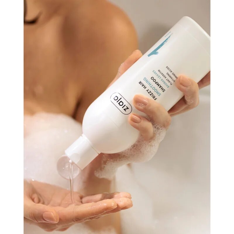Ziaja Plant Essentials Baobab Leaves şampon de netezire pentru păr creț 400 ml