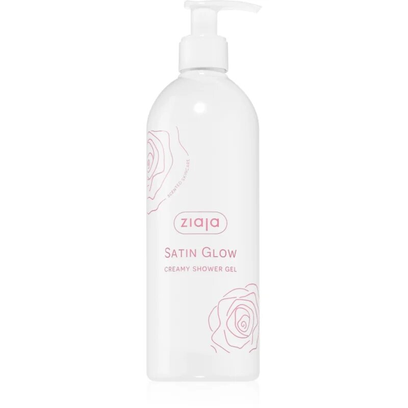 Ziaja Satin Glow Creamy Shower Gel gel cremos pentru dus 390 ml
