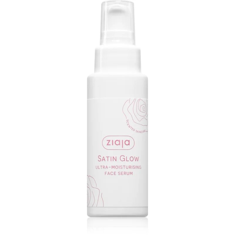 Ziaja Satin Glow Ultra-Moisturising Face Serum ser cu hidratare intensă 50 ml