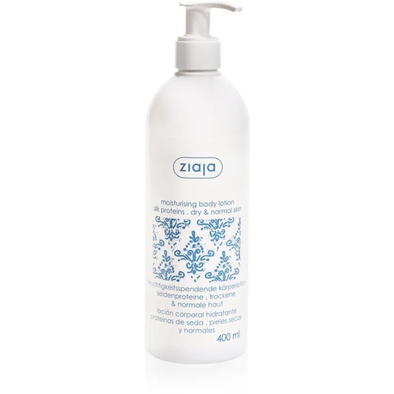 Ziaja Silk loțiune de corp hidratantă unt de shea 400 ml