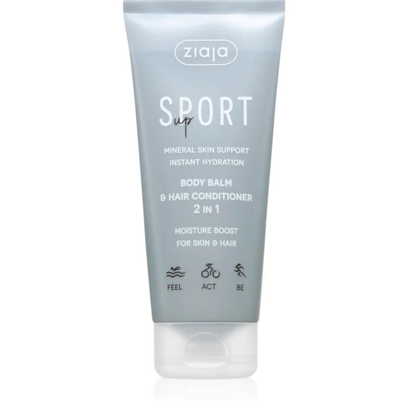 Ziaja Sport Up Body Balm & Hair Conditioner balsam pentru corp si par 200 ml