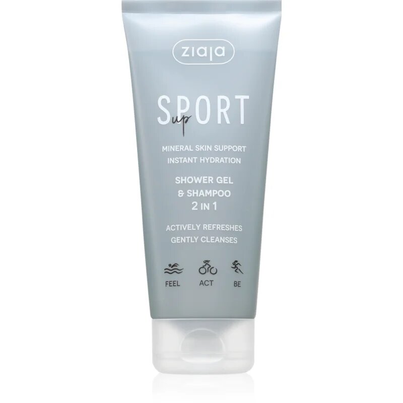Ziaja Sport Up Shower Gel & Shampoo gel de dus si sampon 2in1 200 ml