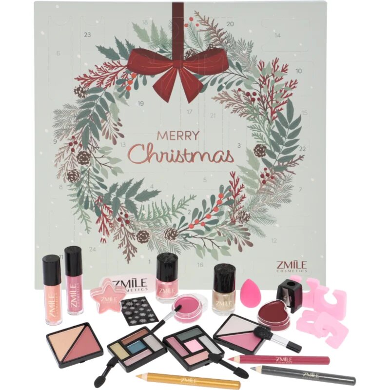 ZMILE COSMETICS Jingle and Glow Calendar de Crăciun