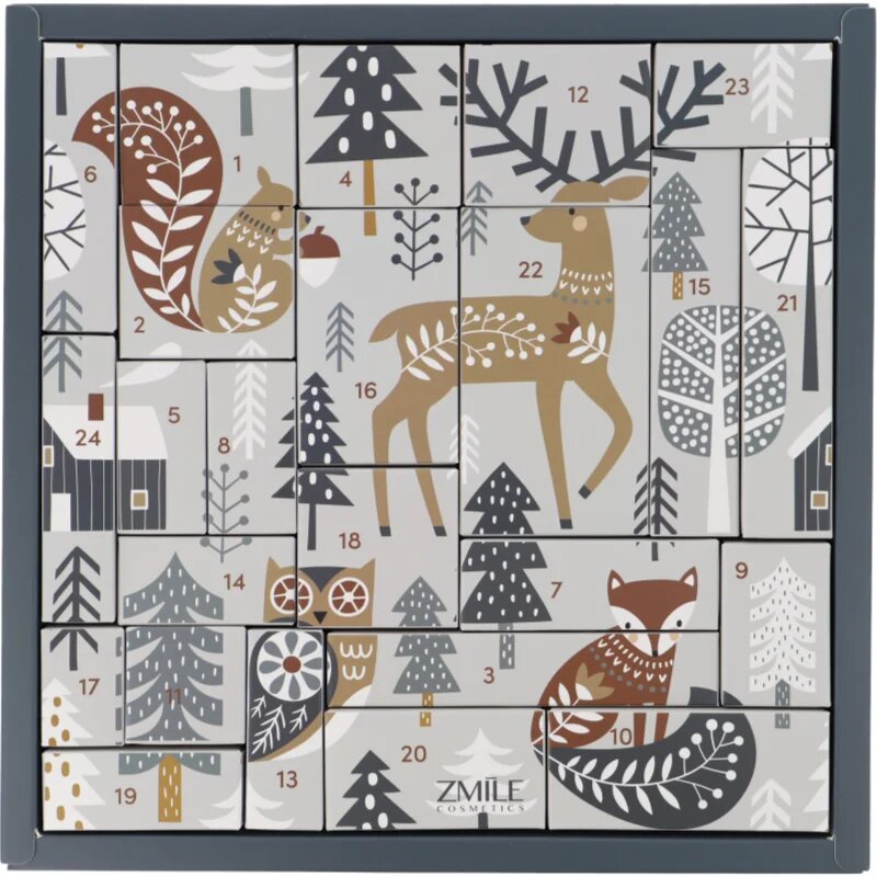 ZMILE COSMETICS Scandic Wildlife Calendar de Crăciun