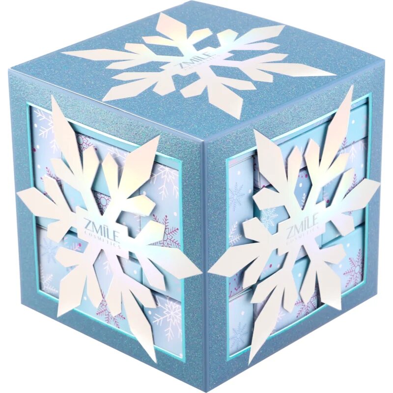 ZMILE COSMETICS Snowflake Puzzle Calendar de Crăciun Frosty White