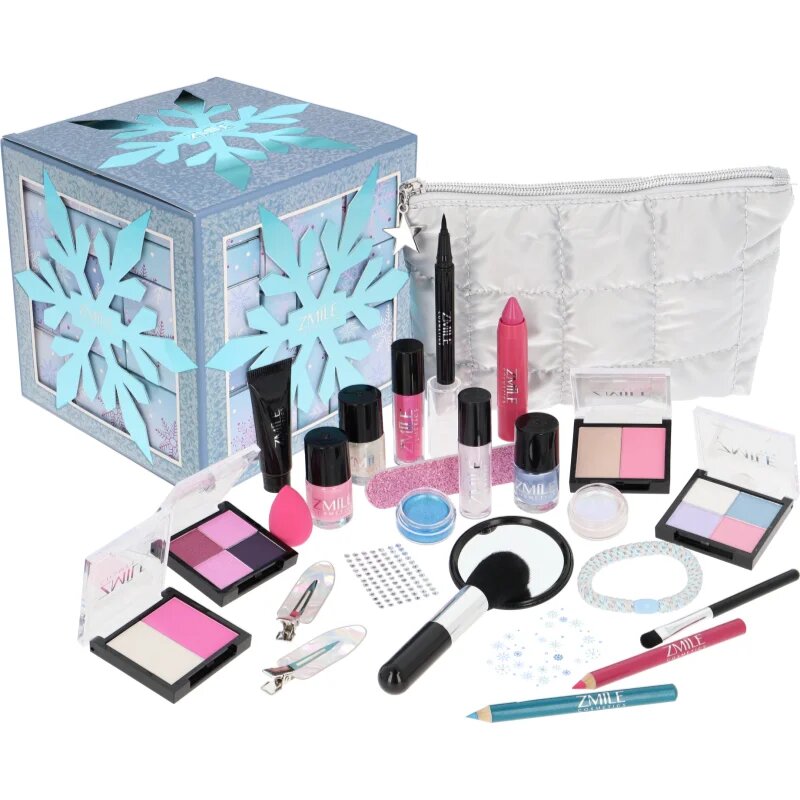 ZMILE COSMETICS Snowflake Puzzle Calendar de Crăciun Ice Blue