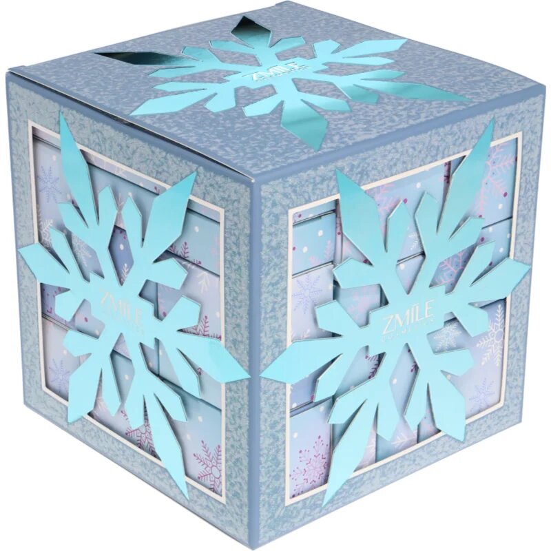 ZMILE COSMETICS Snowflake Puzzle Calendar de Crăciun Ice Blue