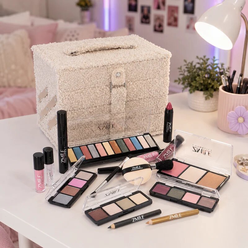 ZMILE COSMETICS Teddy servietă pentru cosmetice