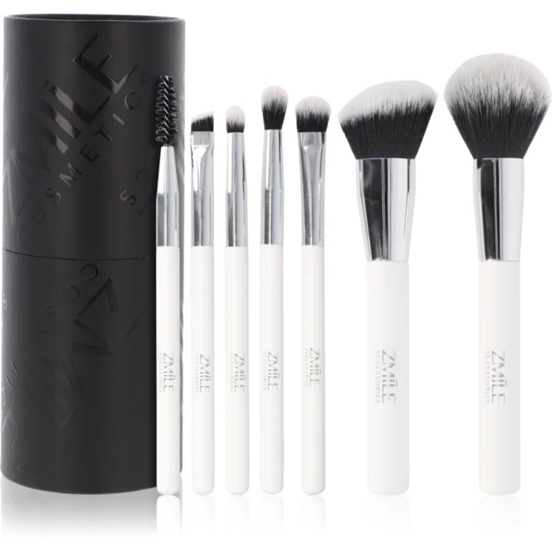 ZMILE COSMETICS Your Utensilo Brushes set de pensule cu husă