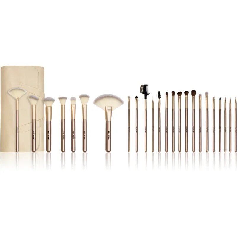 Zoë Ayla Makeup Brush Set 24 Piece set de pensule cu husă