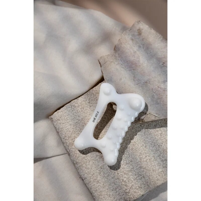 Zoë Ayla Multi-Use Body & Face Gua Sha accesoriu de masaj pentru fata si corp 1 buc