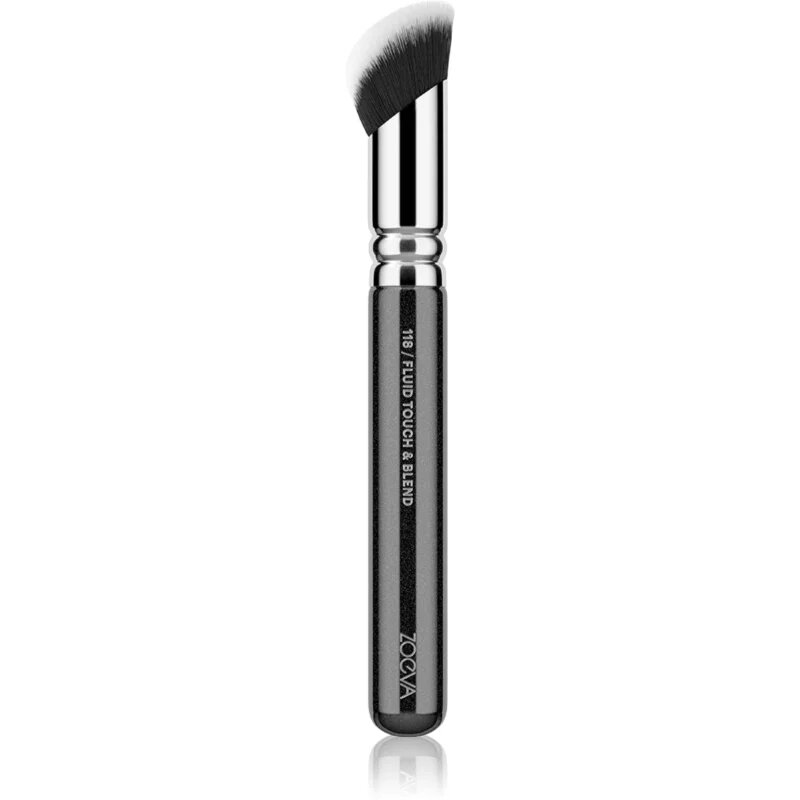 ZOEVA 118 Fluid Touch & Blend pensulă pentru make-up și corector 1 buc