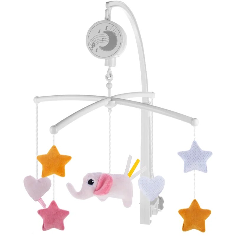 Music Mobile Elephant carusel pentru pătuț 1 buc