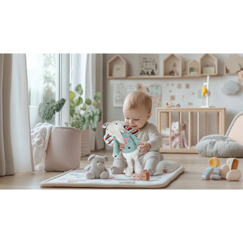 Zopa Plush Interactive Buddy Elephant jucărie interactivă de pluș 12 m+ 1 buc