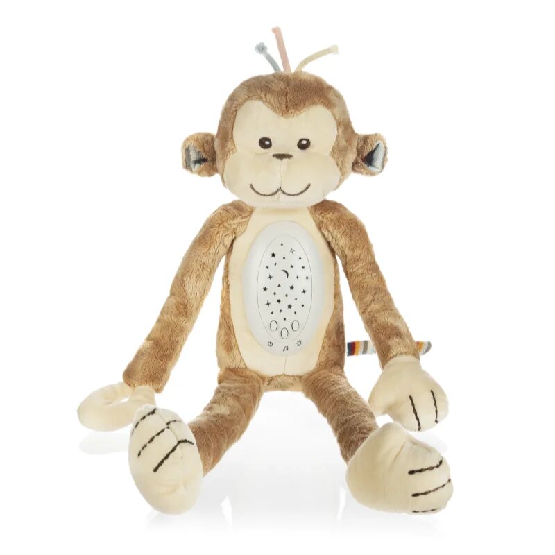 Plush Sleepy Toy with Projector and Melodies Monkey proiector cu melodie 0 m+ 1 buc