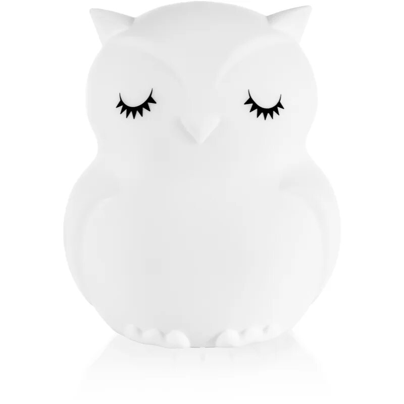 Zopa Silicone LED Lamp with Music Size L lampă de veghe cu melodie Owl 1 buc