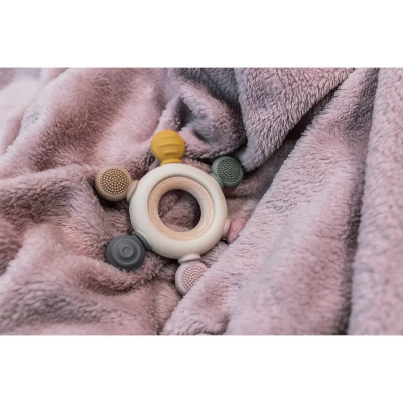 Zopa Silicone Teether jucărie pentru dentiție Multicolor 1 buc