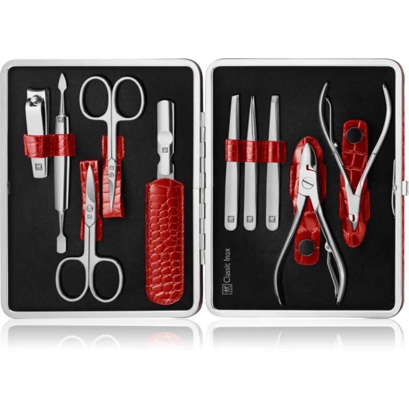 Zwilling Classic Inox Set de manichiură Red